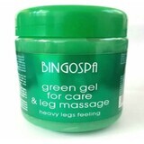 Green massage gel for heavy feet, 500 g, Bingo SPA