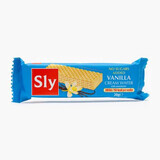 Gofres de crema de vainilla, sin azúcar, 20 g, Sly Nutrition