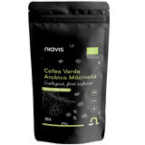 Café Verde Arábica Molido Sin Cafeína Ecológico, 125 g, Niavis