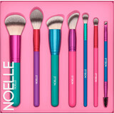 Noelle Set de 7 brochas de maquillaje Candy, 1 Set