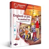 Libro interactivo, inglés y juego en un solo lugar, Raspundel Istetel