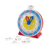 Reloj educativo de madera, +4 años, Melissa &amp; Doug