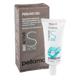 Gel peeling para pieles grasas y mixtas BioActive S Acné, 15 ml, Pellamar