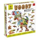 Puzzle de madera, +5 años, Dinosaurios, Ludattica