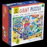 Puzzle espacial gigante, 3 años+, Ludattica