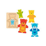 Layered puzzle Jolly Bears, Goki