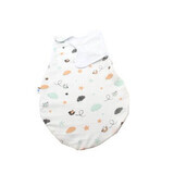 Saco de dormir de muselina Paserele, 0 - 3 meses, Baltic Bebe