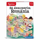 Joc educativ Sa descoperim Romania Agerino, 4 ani+, Clementoni