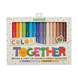 Caries lavables Color Together, 18 pièces, Ooly