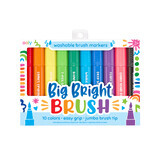 Big Bright Brush Crayones lavables, 10 colores, Ooly