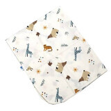 Manta doble de fieltro Grizzly Bear, 80 x 100 cm, Baltic Bebe