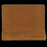 Couverture en coton tricoté, Brown