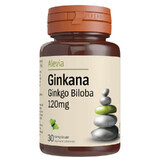 Ginkana Ginkgo Biloba 120mg, 30 tabletten, Alevia