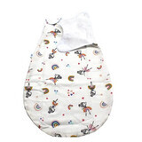 Saco de dormir de muselina Ice Cream, 80 cm, 6-12 meses, Baltic Bebe