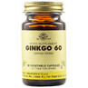 Ginkgo Biloba 60, 60 gélules, Solgar