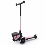 Patinete infantil plegable Highwaykik 2, 2 años, Lifestyle Rose, Scoot &amp; Ride