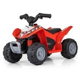 Quad Honda ATV eléctrico para niños, +24 meses, TRX 250X, Rojo, Milly Mally