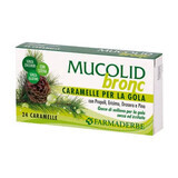 Mucolid caramele cu eucalipt, 24 bucati, Farmaderbe