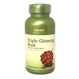 Ginseng Gold Raíz Tres Tipos de Ginseng (430812), 90 cápsulas, GNC