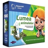 Pack de lápiz y libro interactivo, Mundo animal, Raspundel Istetel