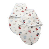 Set de 2 pañales de muselina, 0 - 3 meses, Baltic Baby