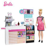 Café set met 20 accessoires, Barbie