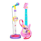 Set de guitarra y micrófono Barbie, Reig