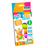 Set de pâte à modeler Neon Lovin'Do, +3 ans, 6 couleurs, Okto