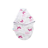 Swaddling system, Pink Butterflies, 3-6 months, Baltic Baby