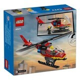 Fire helicopter, +5 years, 60411, Lego City