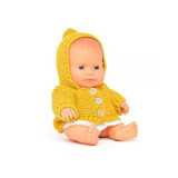 Educational baby doll, 21 cm, Caucasian girl, Miniland