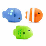 3er-Set Badespielzeug, +12 Monate, Colour Mix Fish, Munchkin