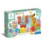 Set cubo educativo morbido Simba e Dumbo Disney, 10-36 mesi, Clementoni