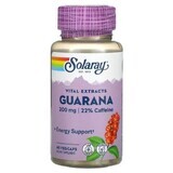 Guaraná 200 mg Solaray, 60 cápsulas, Secom