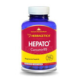 Hepato Curcumin95, 120 cápsulas, Herbagetica