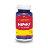 Hepato Curcumin95, 60 cápsulas, Herbagetica