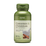 Herbal Plus Extracto de canela estandarizado más cromo (184802), 60 cápsulas, GNC