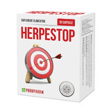 Herpestop, 30 cápsulas, Parapharm