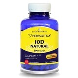 Iod Natural 500mcg, 120 capsule, Herbagetica