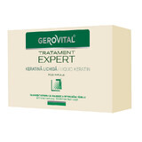 Gerovital Queratina Tratamiento Líquido Experto, 10 ampollas x 10 ml, Farmec