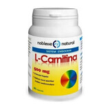 L- Carnitina 500 mg, 30 cápsulas, Noblesse