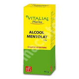 Alcohol mentolado 1% Vitalia, 40 g, Viva Pharma