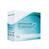 PureVision 2HD lentille de contact en silicone, -01.50, 6 pièces, Bausch Lomb