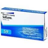 Lenti a contatto SofLens 59, -00.50, 6 pezzi, Bausch Lomb