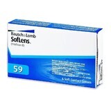 Lentes de contacto SofLens 59, -01.50, 6 piezas, Bausch Lomb