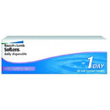 Lentile de unica folosinta SofLens 1 Day, -05.00, 30 bucati, Bausch   Lomb