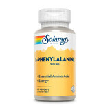 L-fenilalanina 500mg Solaray, 60 capsule, Secom