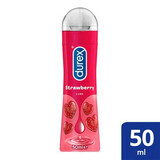 Lubricante Fresa, 50 ml, Durex Play