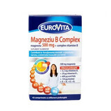 Magnesio Complejo B, 42 comprimidos, Eurovita