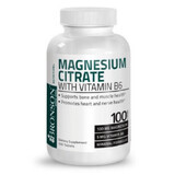 Magnesiumcitraat + vitamine B6, 100 tabletten, Bronson Laboratories